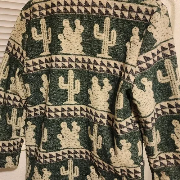 Vintage Tracy Evans Cactus Patterned Jacket - Picture 2 of 4